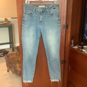 Mavi Cuffed Skinny Jeans